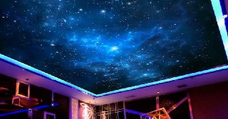 Натяжной потолок звездное небо Дзержинский, цена от 5243 руб.